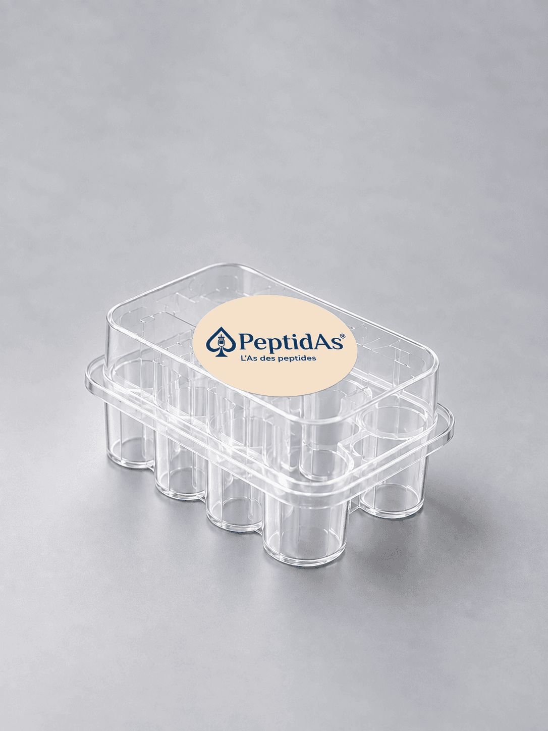 Empty box of 10 vials