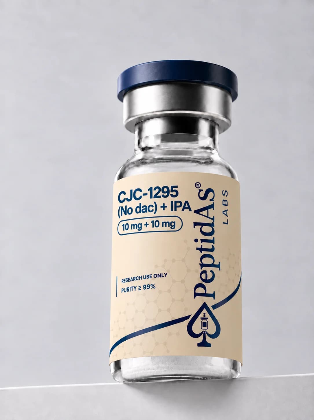 CJC-1295 without DAC + Ipamorelin (10 mg + 10 mg)